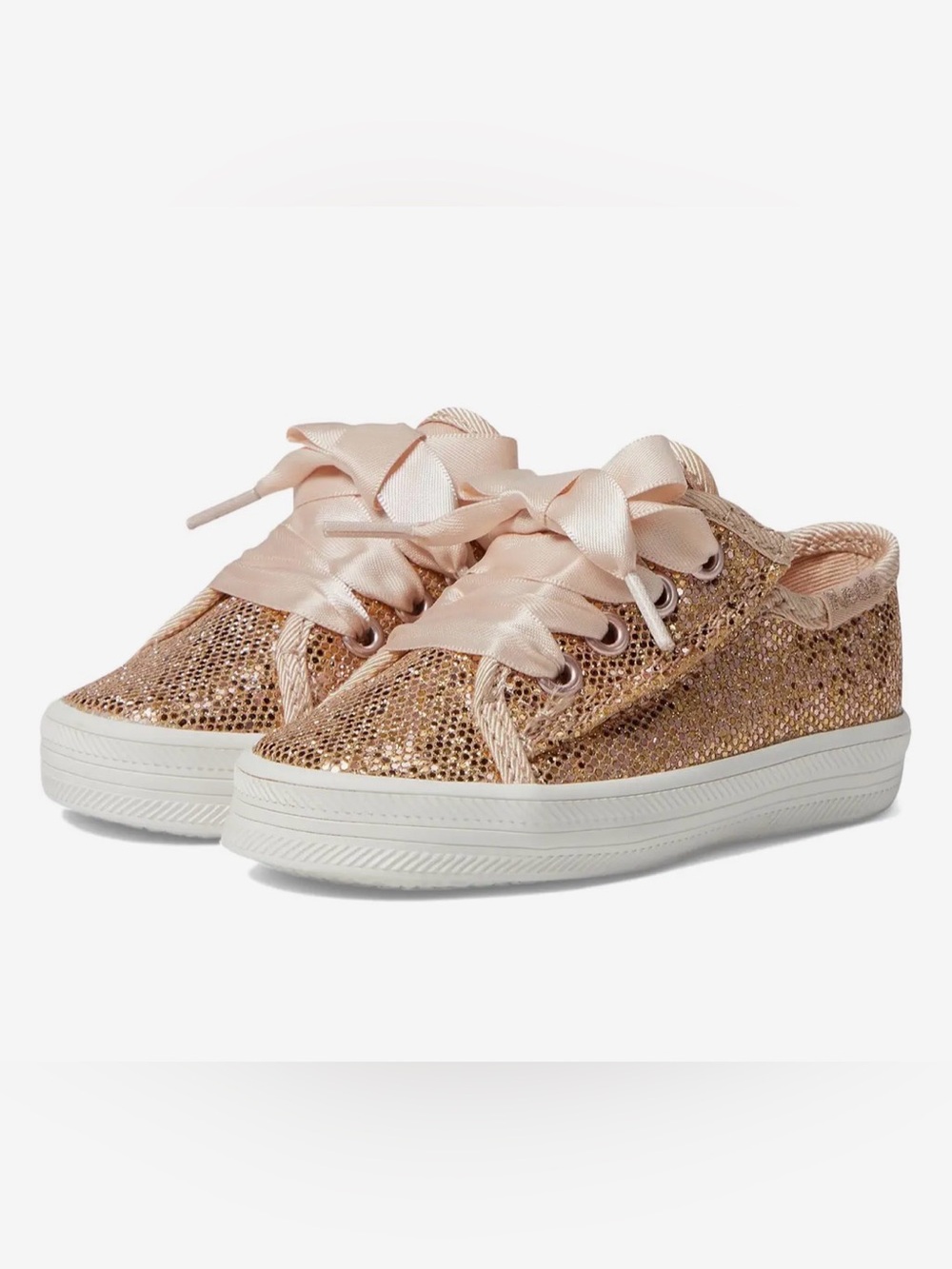 Keds Kids Glitter Sneaker in Rose